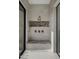 Modern shower with built-in bench, marble accents, and high-end fixtures for a spa-like experience at 24863 N 103Rd Way, Scottsdale, AZ 85255
