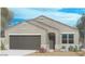 Charming single-story home featuring neutral colors, a two-car garage and simple desert landscaping at 25602 W Coles Rd, Buckeye, AZ 85326