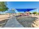 Community park featuring a gazebo, playground, and walking path, offering a space for outdoor recreation and Gathering activities at 3668 E Derringer Way, Gilbert, AZ 85297