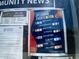 Close-up of HOA board information and upcoming community events for 2025 at 5650 E Ocupado Dr, Cave Creek, AZ 85331