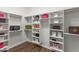 Spacious walk-in closet with custom shelving and plenty of storage space at 5650 E Ocupado Dr, Cave Creek, AZ 85331