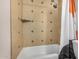 Tiled shower and tub combination at 844 E Ruth Ave, Phoenix, AZ 85020