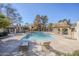 Beautiful community pool features lounge chairs and cabanas for outdoor enjoyment at 921 W University Dr # 1232, Mesa, AZ 85201