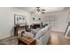 Bright living room featuring a fireplace, comfortable seating, and stylish decor at 921 W University Dr # 1232, Mesa, AZ 85201