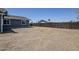 Spacious backyard with potential for landscaping and outdoor living at 11012 E Elton Ave, Mesa, AZ 85208