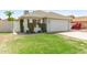 Charming single-story home featuring a well-maintained lawn and a two-car garage, enhancing curb appeal at 18219 N 19Th St, Phoenix, AZ 85022