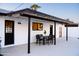 Outdoor dining area on the patio with seating for six, perfect for al fresco meals at 2023 N 79Th Pl, Scottsdale, AZ 85257