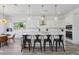 Beautiful kitchen features stainless steel appliances, pendant lights, and a large island at 22306 N 34Th Pl, Phoenix, AZ 85050