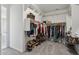 Spacious walk-in closet with ample shelving and hanging space for organized storage at 22306 N 34Th Pl, Phoenix, AZ 85050