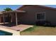 Backyard featuring a pool, grass, patio and landscaping at 25862 W North Star Pl, Buckeye, AZ 85326