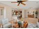 Inviting living room connected to the kitchen for a seamless flow at 27581 N 129Th Ln, Peoria, AZ 85383