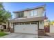 Charming two-story home with a two-car garage and well-maintained front yard at 3466 E Bruce Ave, Gilbert, AZ 85234