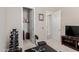 Home gym featuring access to a walk-in closet and other rooms at 3852 E Bartlett Way, Chandler, AZ 85249