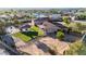 Aerial view of the property with a pool, gazebo, covered patio, and spacious yard at 3927 E Vista Grande --, San Tan Valley, AZ 85140