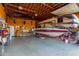 Huge garage features a boat, golf cart, quad, and RV, offering ample space for storage and hobbies at 3927 E Vista Grande --, San Tan Valley, AZ 85140