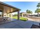 Covered patio with a table and chairs, and gazebo in the backyard at 3927 E Vista Grande --, San Tan Valley, AZ 85140