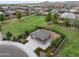 Scenic aerial view of a neighborhood park offering playground and shaded picnic areas for residents at 5871 N 187Th Ln, Litchfield Park, AZ 85340