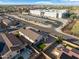 Aerial view of neighborhood homes and the Trailside Point Performing Arts Academy at 7305 W Darrel Rd, Laveen, AZ 85339