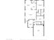 Floor plan depicts a three bedroom two bath home with a two car garage at 7305 W Darrel Rd, Laveen, AZ 85339