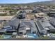 Panoramic aerial view of a stylish home nestled in a vibrant community, showcasing modern design and landscaping at 8503 S 9Th Dr # 17, Phoenix, AZ 85041
