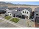 Stunning aerial view of a modern home, showcasing its unique architecture and landscaped surroundings at 8503 S 9Th Dr # 17, Phoenix, AZ 85041