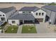 Stylish aerial view captures the modern home's layout and beautiful landscaping, highlighting curb appeal at 8503 S 9Th Dr # 17, Phoenix, AZ 85041