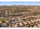 Community aerial view with mountain views, highlighting the neighborhood's layout, location, and convenient road access at 9632 E Olla Ave, Mesa, AZ 85212