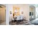Charming dining room with modern chandelier, stylish table, and contemporary decor at 10377 W Yukon Dr, Peoria, AZ 85382