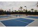 Great pickleball court with lights and palm trees at 10377 W Yukon Dr, Peoria, AZ 85382