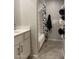 Stylish bathroom showcasing contemporary design elements and fixtures, creating a refreshing and functional space at 1055 N 86Th Pl, Scottsdale, AZ 85257