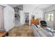 Inviting foyer with staircase, tile flooring, and seamless flow to living spaces at 1124 E Rose Ln # 17, Phoenix, AZ 85014