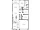 Detailed floor plan showcasing four bedrooms, two baths, and an open kitchen and living area at 24066 W Cocopah St, Buckeye, AZ 85326
