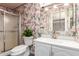 Bathroom with a shower stall and vanity at 2442 N 22Nd Ave, Phoenix, AZ 85009