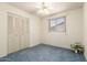 Bedroom with a large closet and a window providing natural light at 2442 N 22Nd Ave, Phoenix, AZ 85009