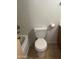 Practical bathroom featuring standard fixtures and a neutral color scheme for easy maintenance at 2530 W Berridge Ln # E111, Phoenix, AZ 85017