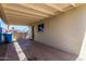 Covered patio area attached to the home at 2802 W Butler Dr, Phoenix, AZ 85051
