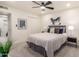 Serene bedroom offering a queen bed, carpet flooring, and closet space at 316 N Ironwood --, Mesa, AZ 85201