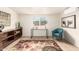 Comfortable living space featuring stylish rugs and modern decor at 316 N Ironwood --, Mesa, AZ 85201