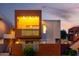 Balcony lighting adds charm to this condo's facade at 3500 N Hayden Rd # 710, Scottsdale, AZ 85251