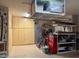 Garage with storage shelves, organization, and plenty of space to store your belongings at 41215 N Lytham Ct, Phoenix, AZ 85086