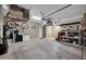 Spacious garage equipped with storage racks at 41215 N Lytham Ct, Phoenix, AZ 85086