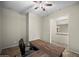 Office space includes a ceiling fan, neutral colored walls, and a tile floor at 4721 N Aldea W Rd, Litchfield Park, AZ 85340