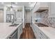 Large kitchen features stainless appliances, granite countertops, and modern design at 70 E Kennedia Dr, Queen Creek, AZ 85140