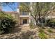 Backyard with mature landscaping including gravel, pavers and plants at 7101 W Beardsley Rd # 1502, Glendale, AZ 85308