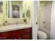 Fresh bathroom with modern fixtures and a shower/tub combination at 816 W Sycamore Ct, Litchfield Park, AZ 85340
