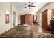 Spacious bonus room with murphy bed, large closet, and desk nook, perfect for flexible living at 816 W Sycamore Ct, Litchfield Park, AZ 85340