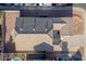 Captivating overhead view of the home highlighting the tile roof, and inviting backyard with a pool at 15518 W Ocotillo Ln, Surprise, AZ 85374