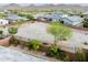 A spacious backyard ready for personalization, set against a backdrop of natural desert beauty at 16551 W Winston Dr, Goodyear, AZ 85338