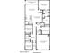 Detailed floor plan showcasing four bedrooms, two bathrooms, and open-concept living spaces at 38065 W Frascati Ave, Maricopa, AZ 85138