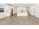 Spacious kitchen with stainless steel appliances, white cabinetry, and a large center island at 4167 W Lisa Ln, San Tan Valley, AZ 85144